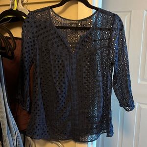 Lucky brand navy shirt